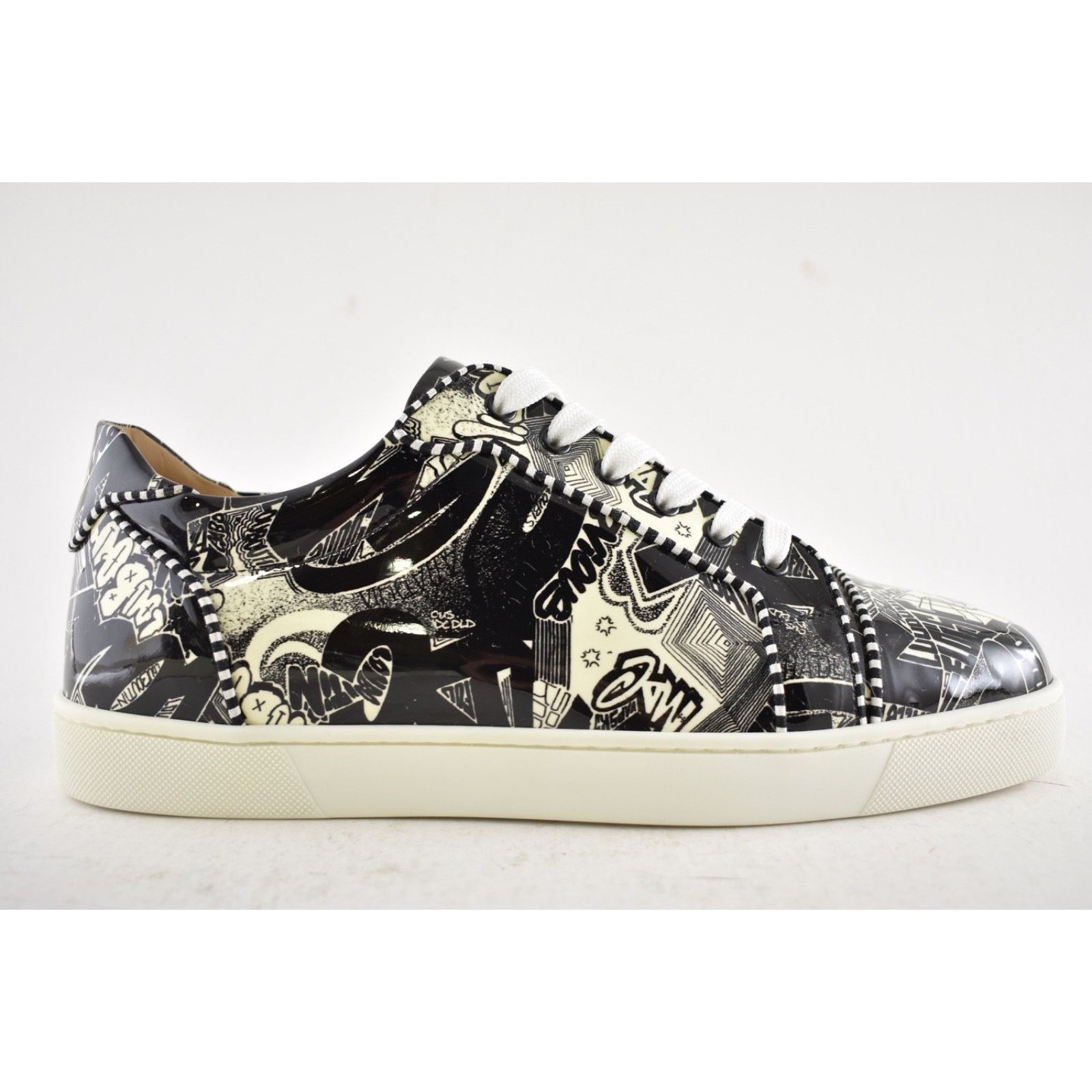 Christian Louboutin Christian Louboutin Seavaste Orlato Flat Black Nicograf Low Size US 11 / EU 44 - 2 Thumbnail
