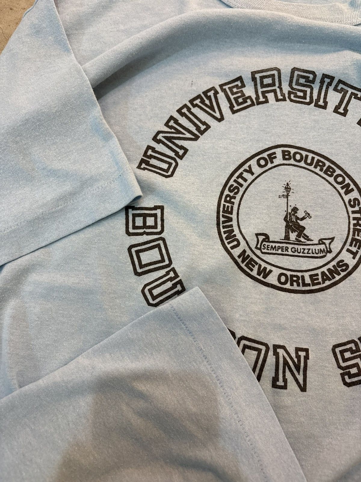 Vintage University of New Orleans 80s Size US XL / EU 56 / 4 - 4 Thumbnail