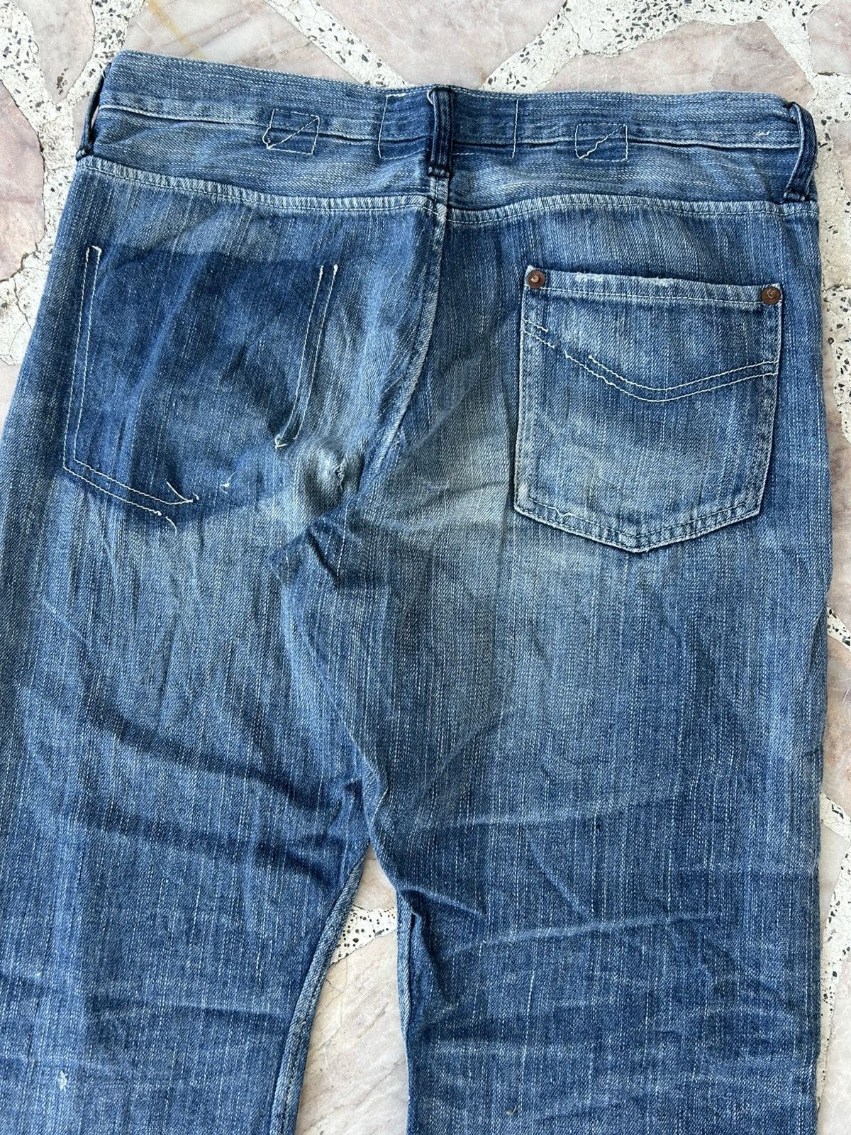 Japanese Brand Canton Sanforized Selvedge Denim Japan Size US 28 / EU 44 - 11 Thumbnail