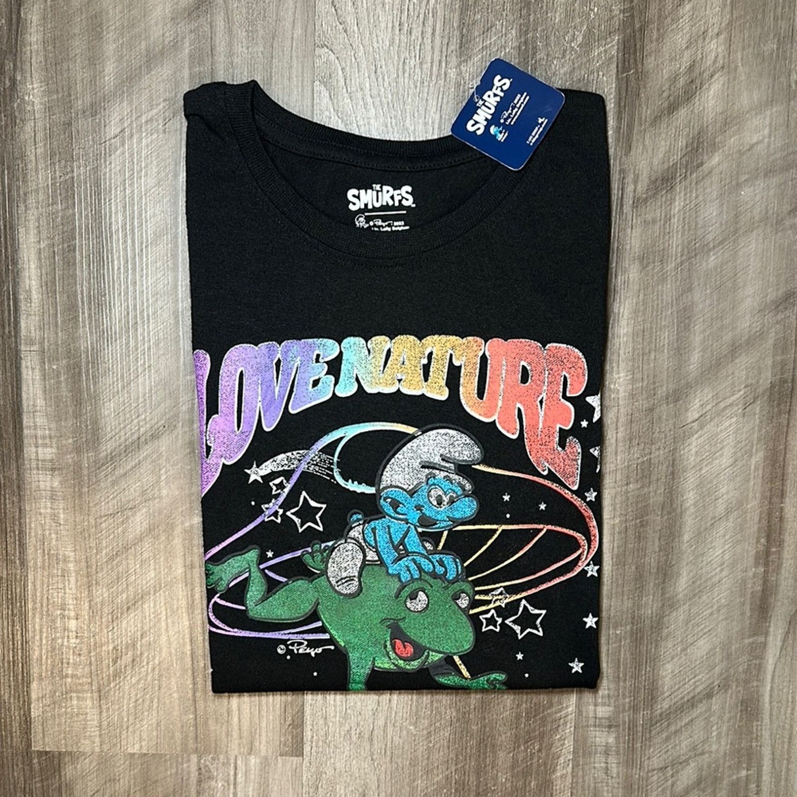 Other The Smurfs Love Nature Tee - Medium Size US M / EU 48-50 / 2 - 1 Thumbnail