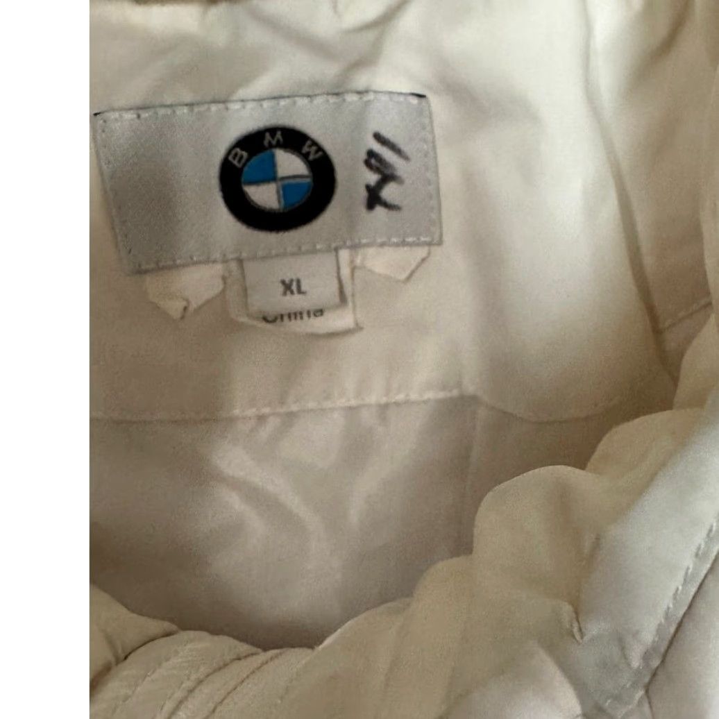BMW VINTAGE BMW Jacket Puffer White Women’s XL Size XL / US 12-14 / IT 48-50 - 4 Thumbnail