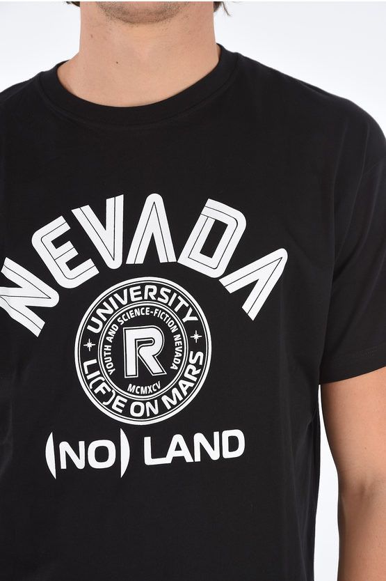 Raf Simons o1y0325 Logo Crewneck T-Shirt in Black Size US S / EU 44-46 / 1 - 2 Thumbnail