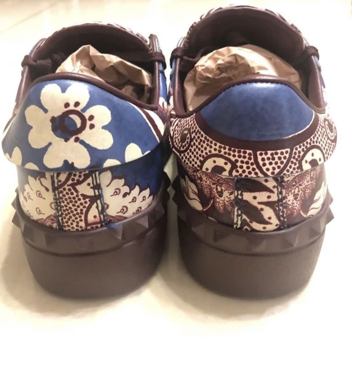 Valentino Valentino limited edition sneakers in chocolate white Size US 8 / IT 38 - 3 Thumbnail