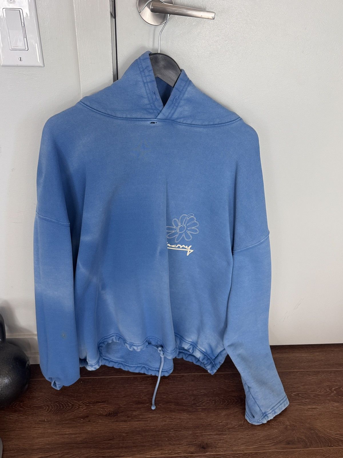 Sunfaded Blue Hoodie