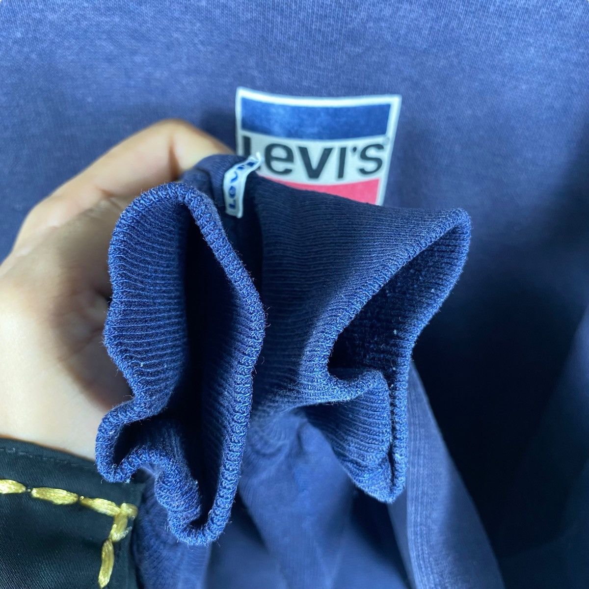 Levi's × Vintage Vintage 80's LEVI'S Small Logo Crewneck Sweatshirt Medium Size US M / EU 48-50 / 2 - 4 Thumbnail