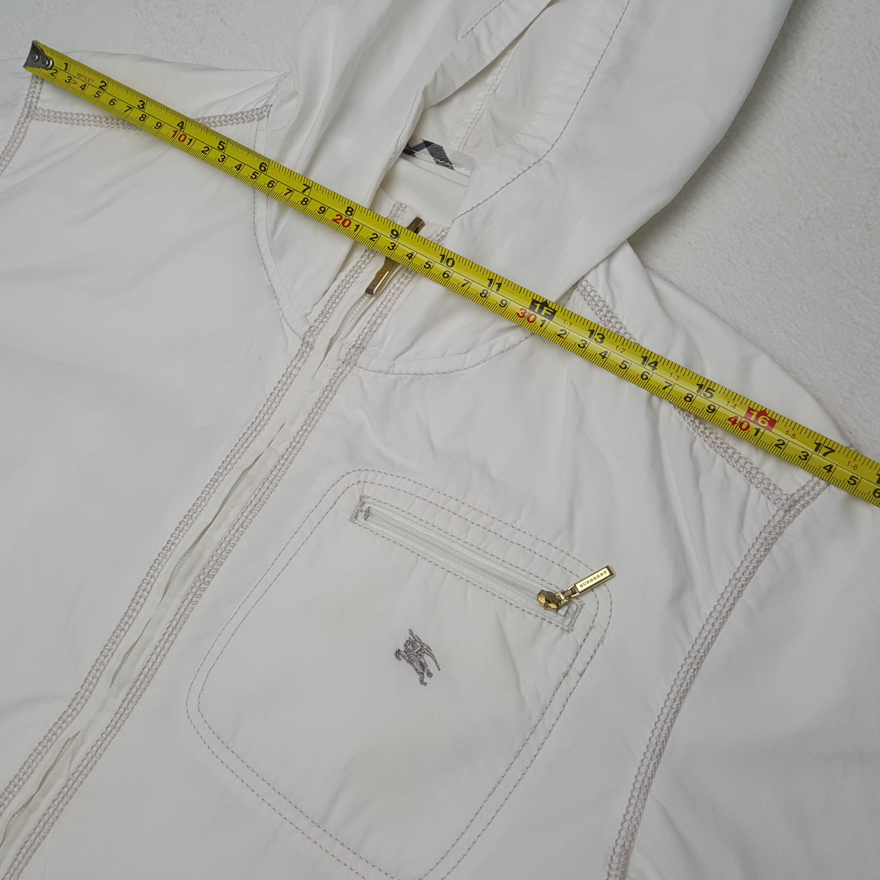 Burberry Burberry London Blue Label Custom Art Jacket Hoodie RR20 Size S / US 4 / IT 40 - 5 Thumbnail