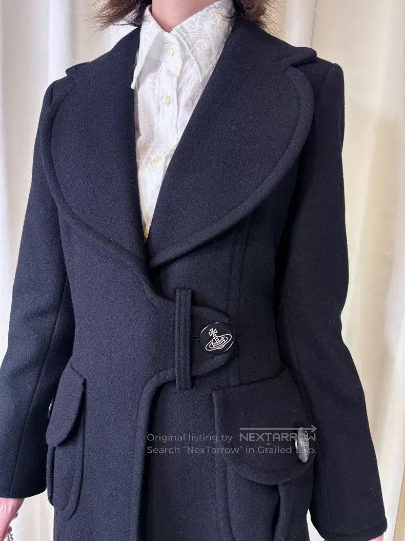Vivienne Westwood Vivienne Westwood Vintage Heart Collar Buckle Overcoat Size M / US 6-8 / IT 42-44 - 1 Thumbnail