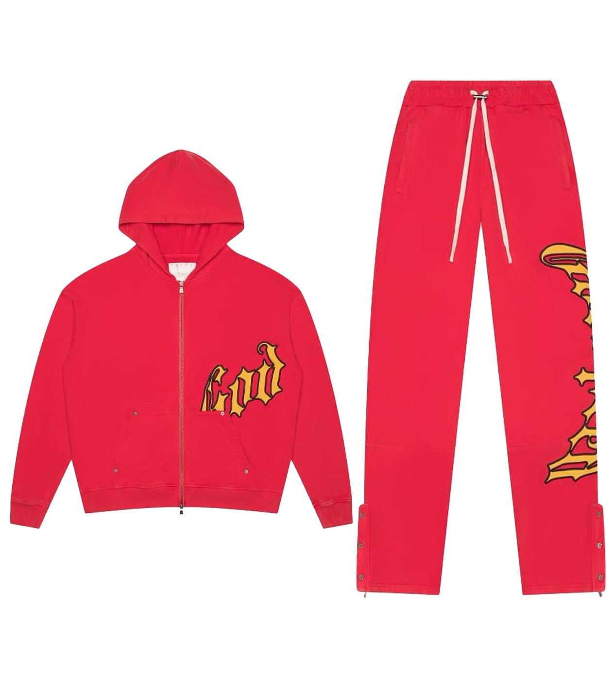 OG Logo Sweatsuit V2 Red/Yellow