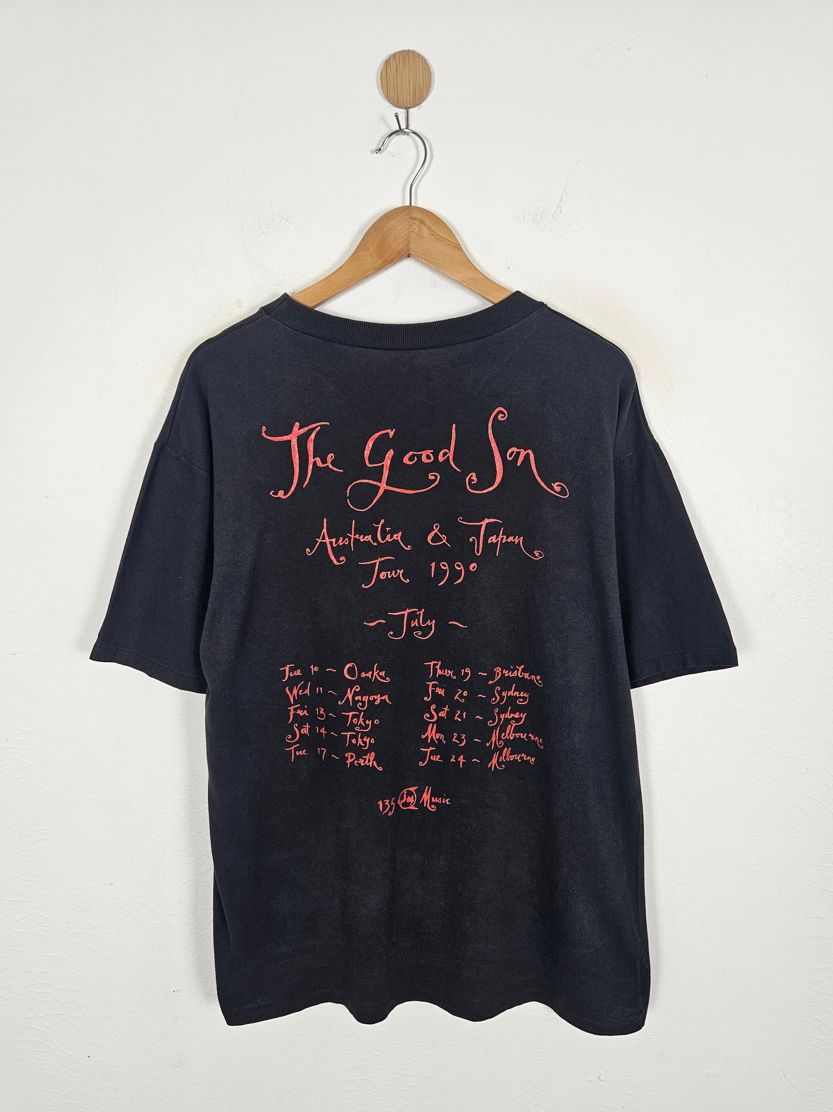 Band Tees Vintage 90s Nick Cave and The Bad Seeds Darkwave goth tee Size US L / EU 52-54 / 3 - 2 Thumbnail