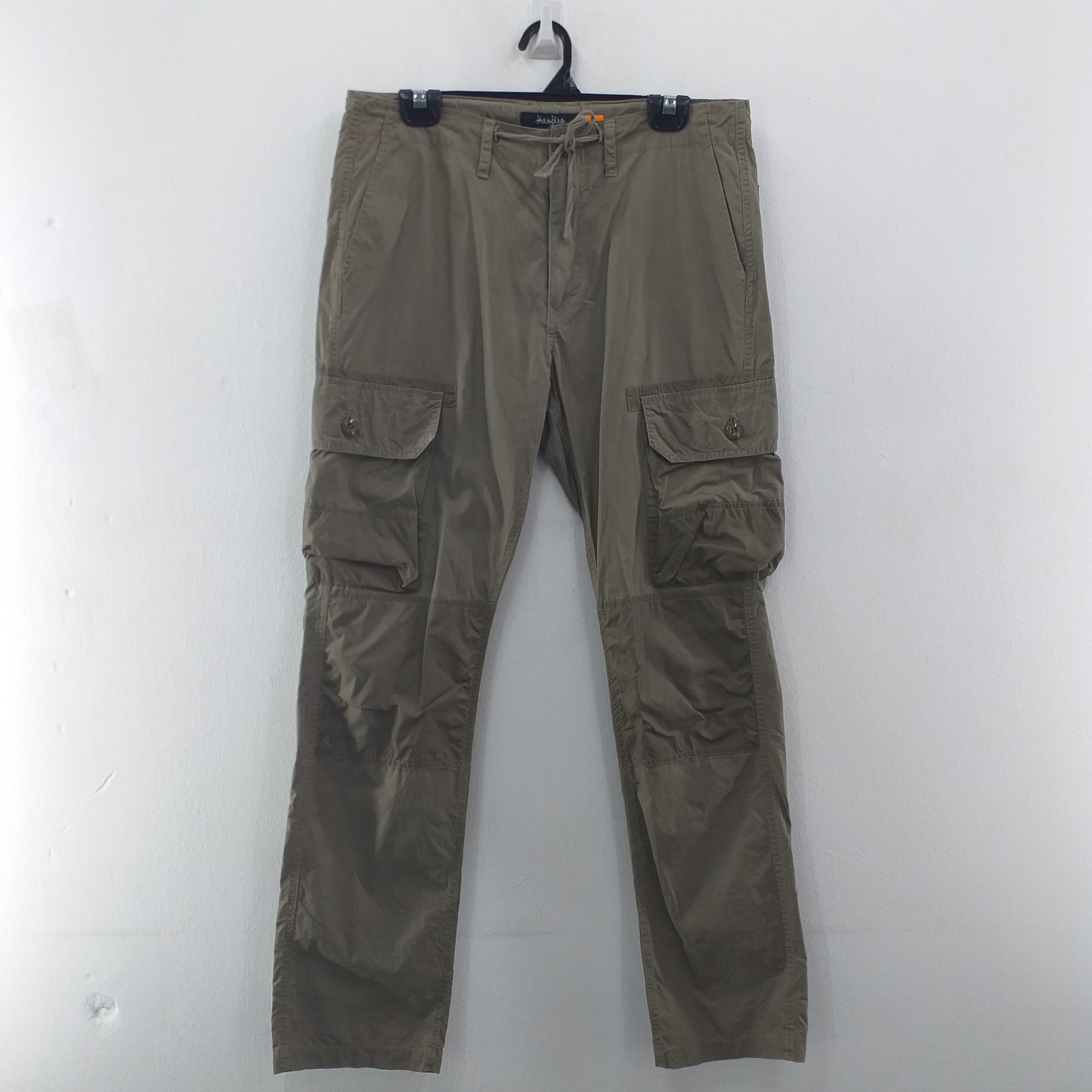 Japanese Brand Hanjro Japanese Brand Cargo Pockets Pants 33 x 30 -CP025 Size US 33 - 1 Thumbnail