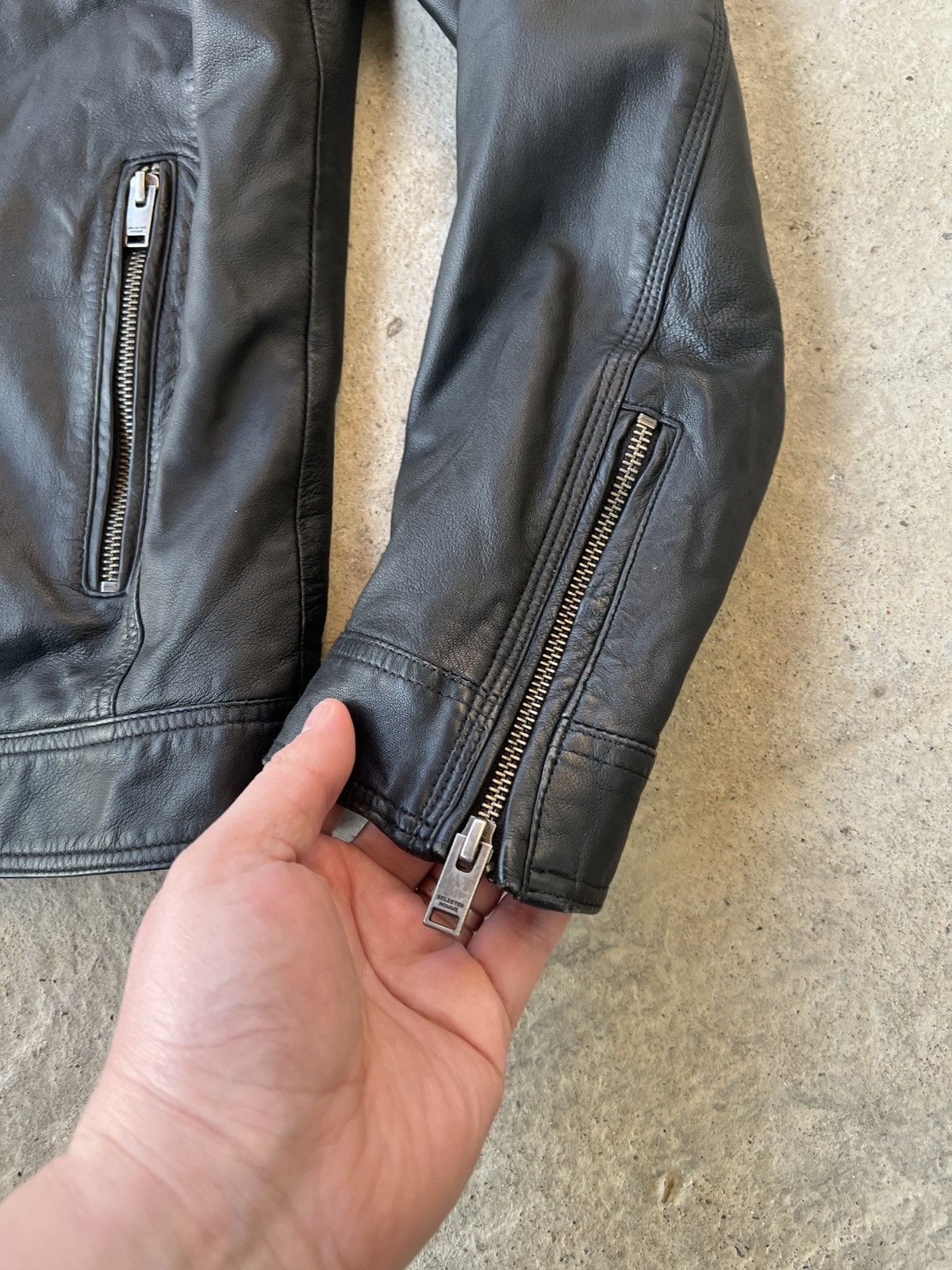 Selected Homme Selected Homme Leather Jacket Size US L / EU 52-54 / 3 - 2 Thumbnail