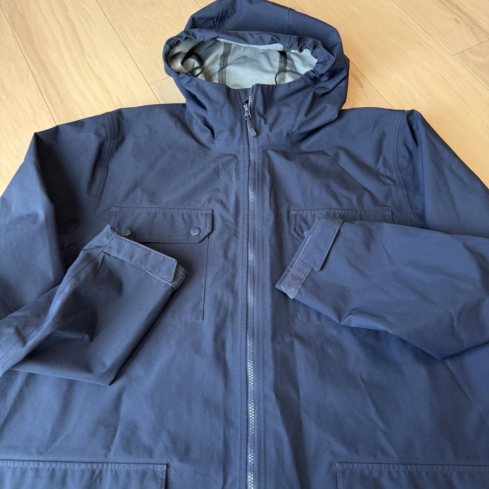 Best Made Co. Best Made CO Rain Jacket 2XL Blue Full Zip Waterproof Size US XXL / EU 58 / 5 - 5 Thumbnail