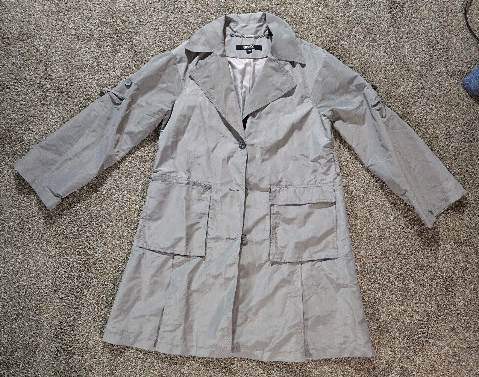 DKNY DKNY Womens Over Coat Size Petite Medium Size M / US 6-8 / IT 42-44 - 1 Thumbnail