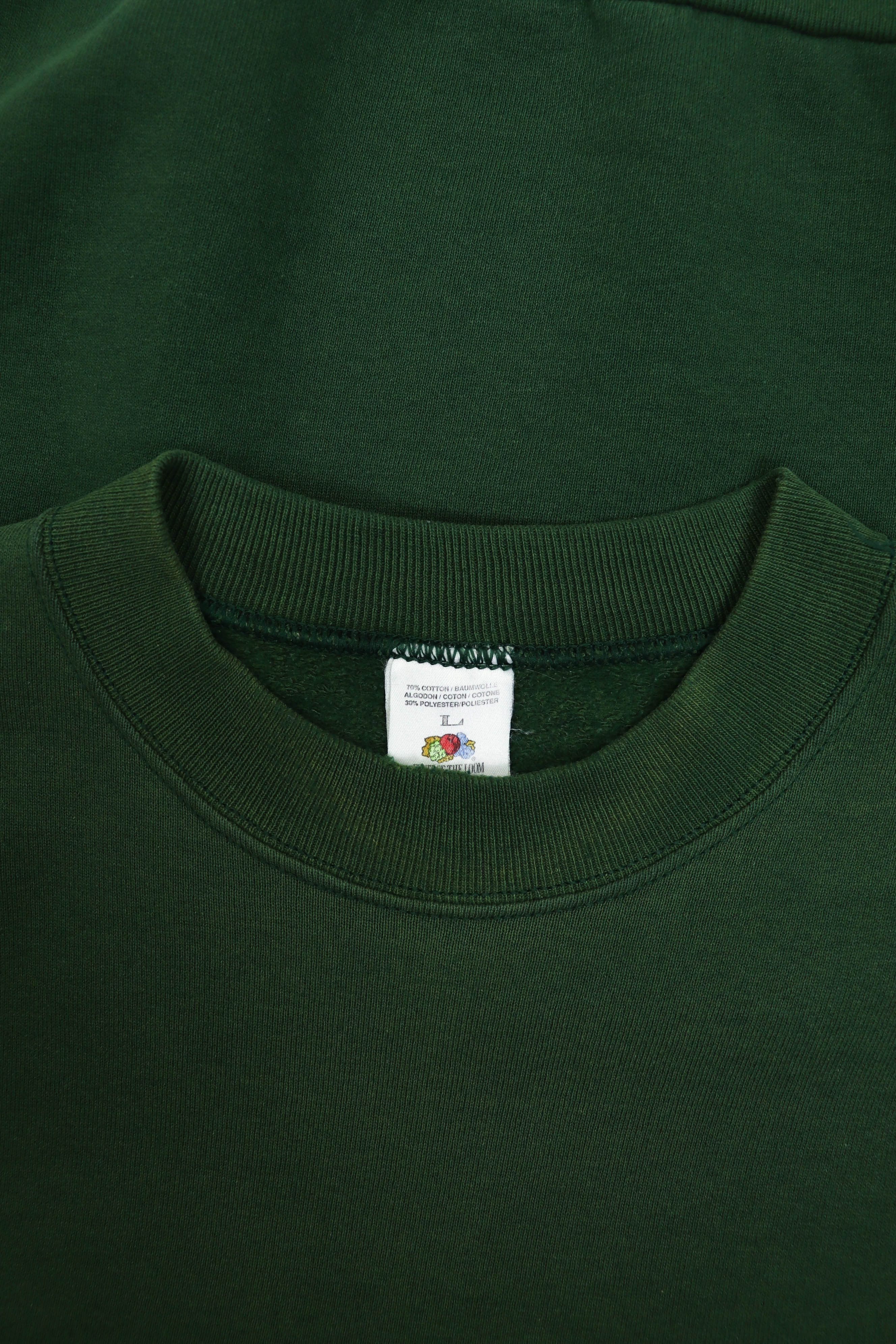 Fruit Of The Loom 90s Vintage Fruit of the Loom Sun Faded Crewneck Sweatshirt Size US L / EU 52-54 / 3 - 9 Thumbnail