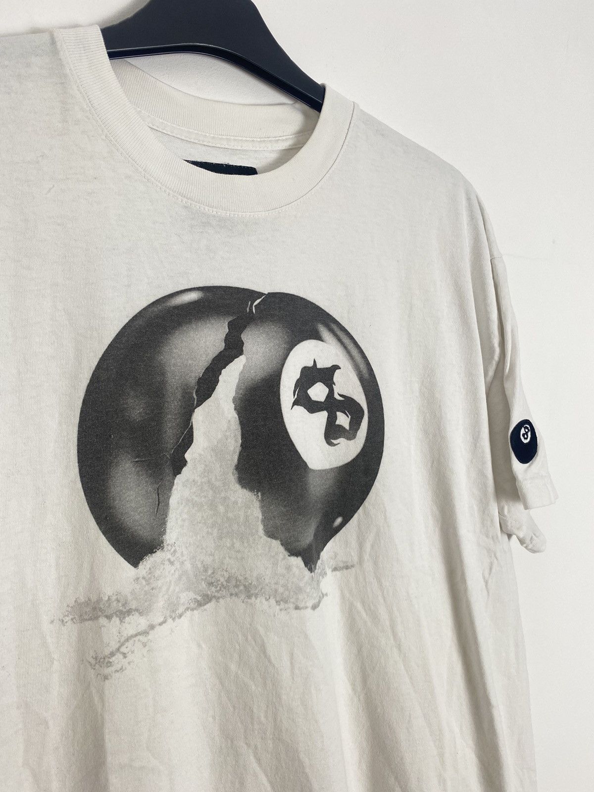 Section 8 Section Eight - 8 Ball y2k L tee rare opium alternative rage Size US L / EU 52-54 / 3 - 2 Thumbnail
