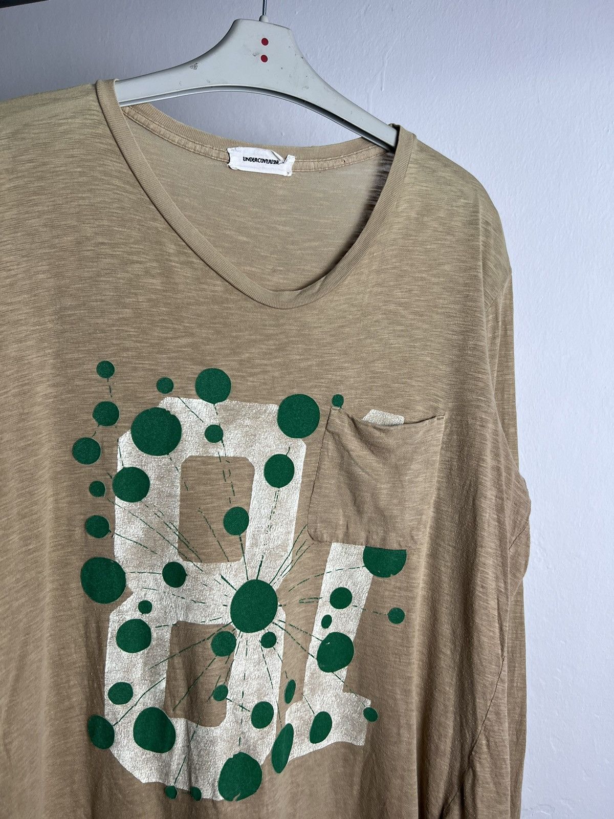 Undercover Undecoverism "81 Splatter" L/Sleeve Pocket Tshirt Size US M / EU 48-50 / 2 - 2 Thumbnail