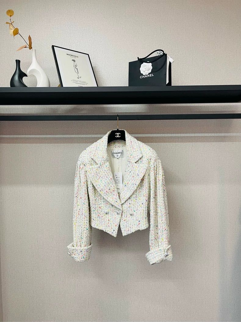Chanel Chanel Colorful braided diamond buckle letter sequin silhou Size XS / US 0-2 / IT 36-38 - 1 Thumbnail