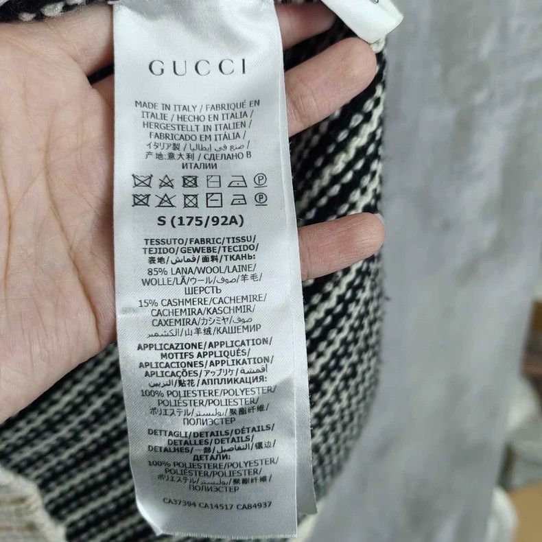 Gucci Gucci Co-branded striped wool sweater Size US S / EU 44-46 / 1 - 4 Thumbnail