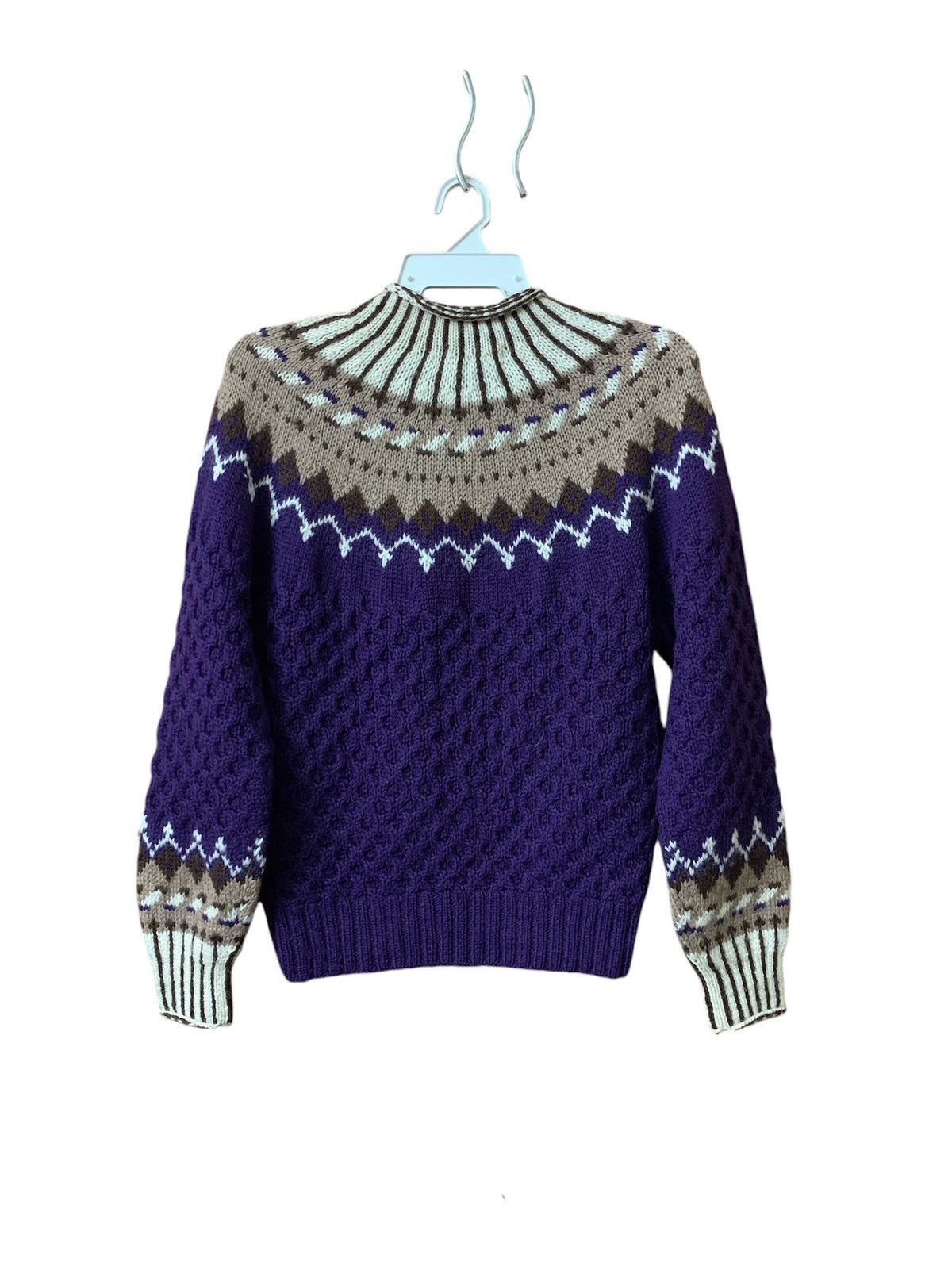 Vintage Multicolour wool knitwear Size US M / EU 48-50 / 2 - 2 Thumbnail