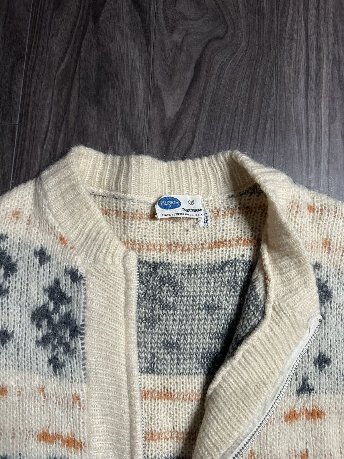 Vintage Knit Sweater Size US S / EU 44-46 / 1 - 2 Thumbnail