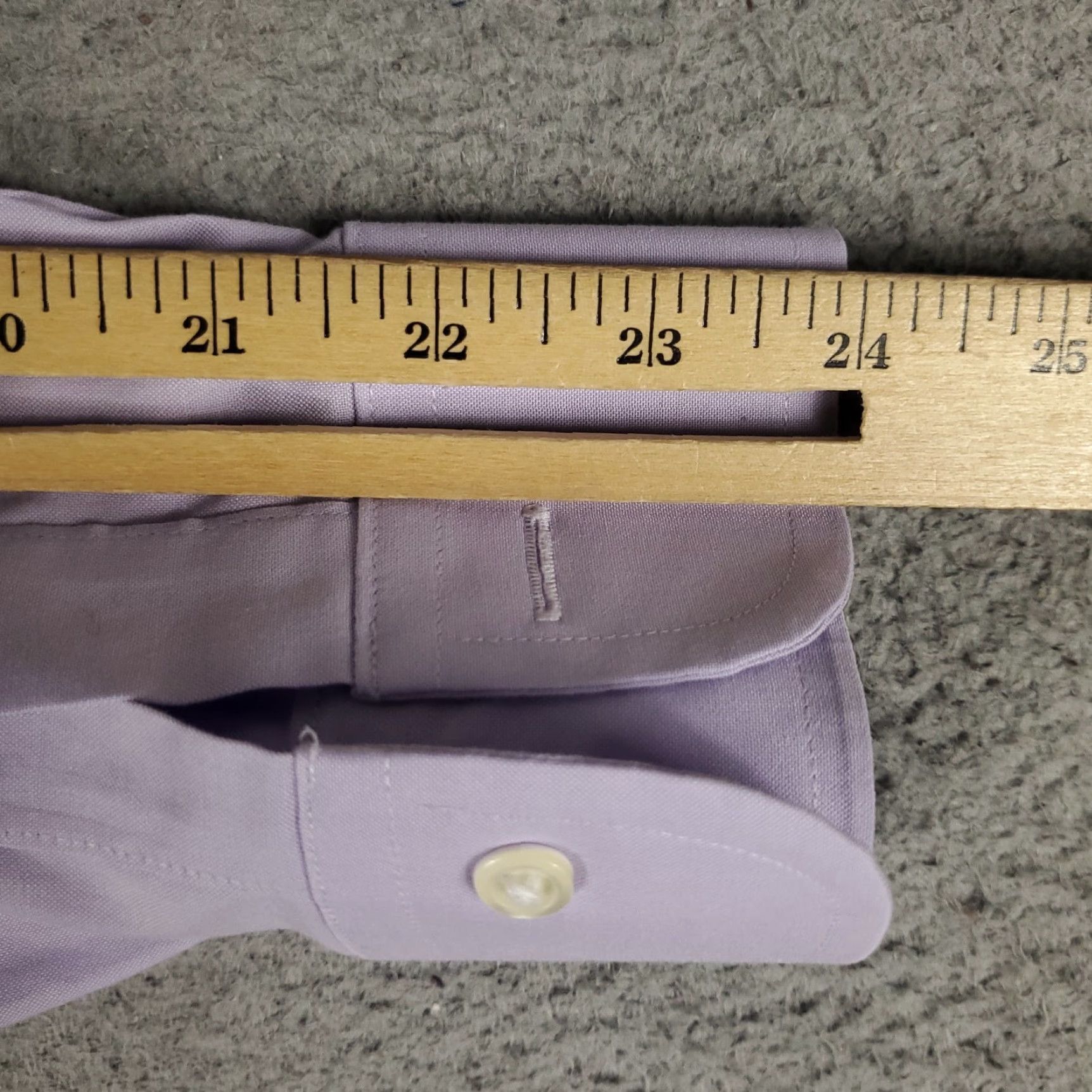 Brooks Brothers Brooks Brothers Dress Shirt Mens Size 17 Purple Long Sleeve Button Up Casual Formal Size 46R - 7 Thumbnail