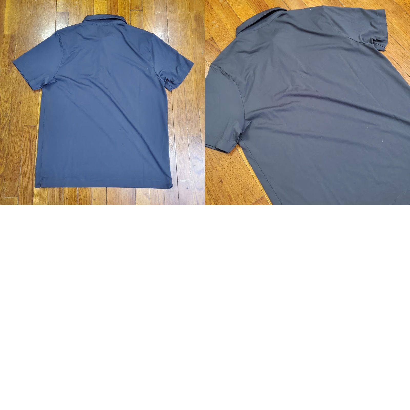 Vintage Mercer+Mettle Polo Shirt Mens Large Gray Solid Aqua Dreams Logo Stretch Golf Size US L / EU 52-54 / 3 - 8 Thumbnail