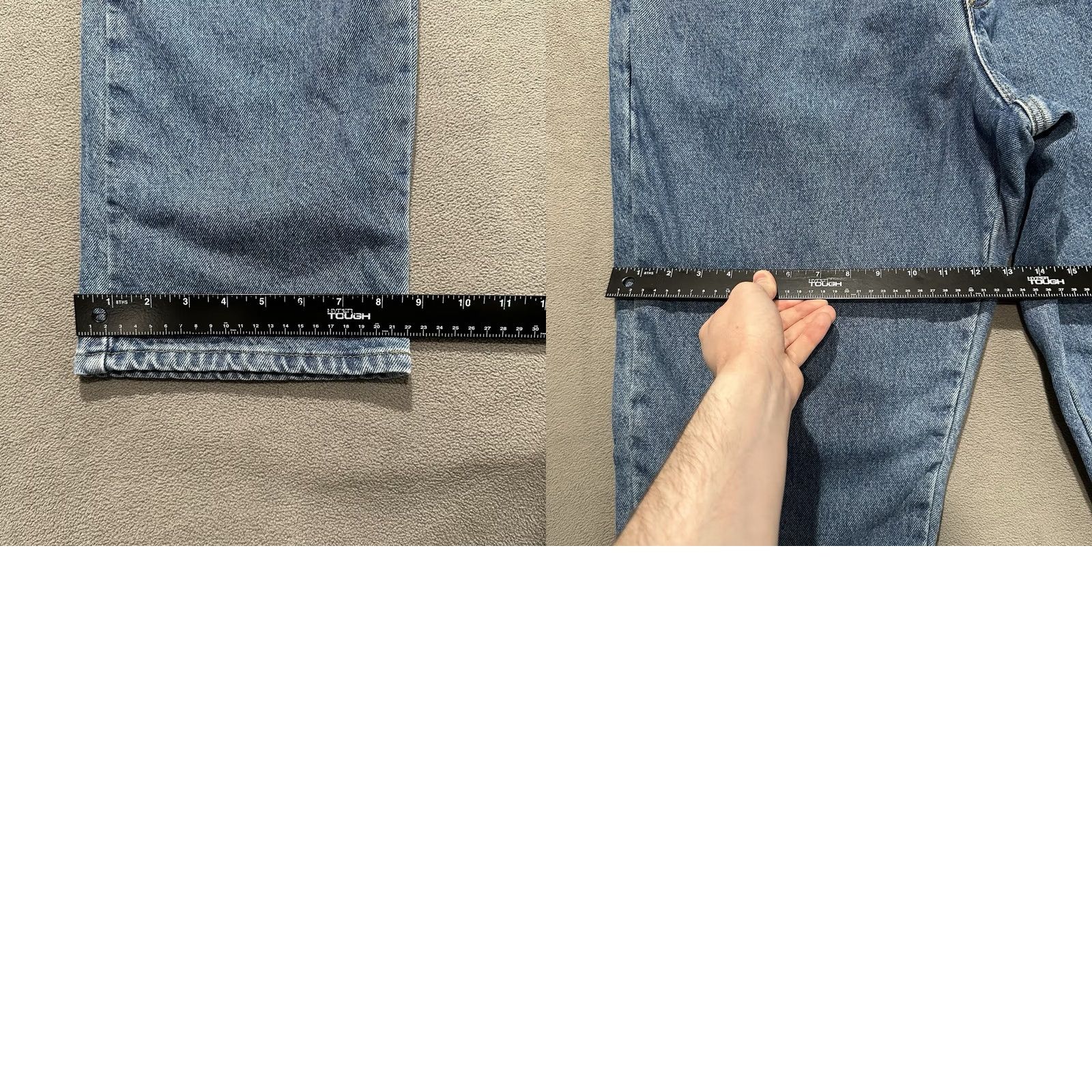 Vintage VINTAGE L.L. Bean Jeans Mens 38x34 Blue Denim 5-Pocket Relaxed Straight Regular Size XS? Size US 38 / EU 54 - 10 Thumbnail