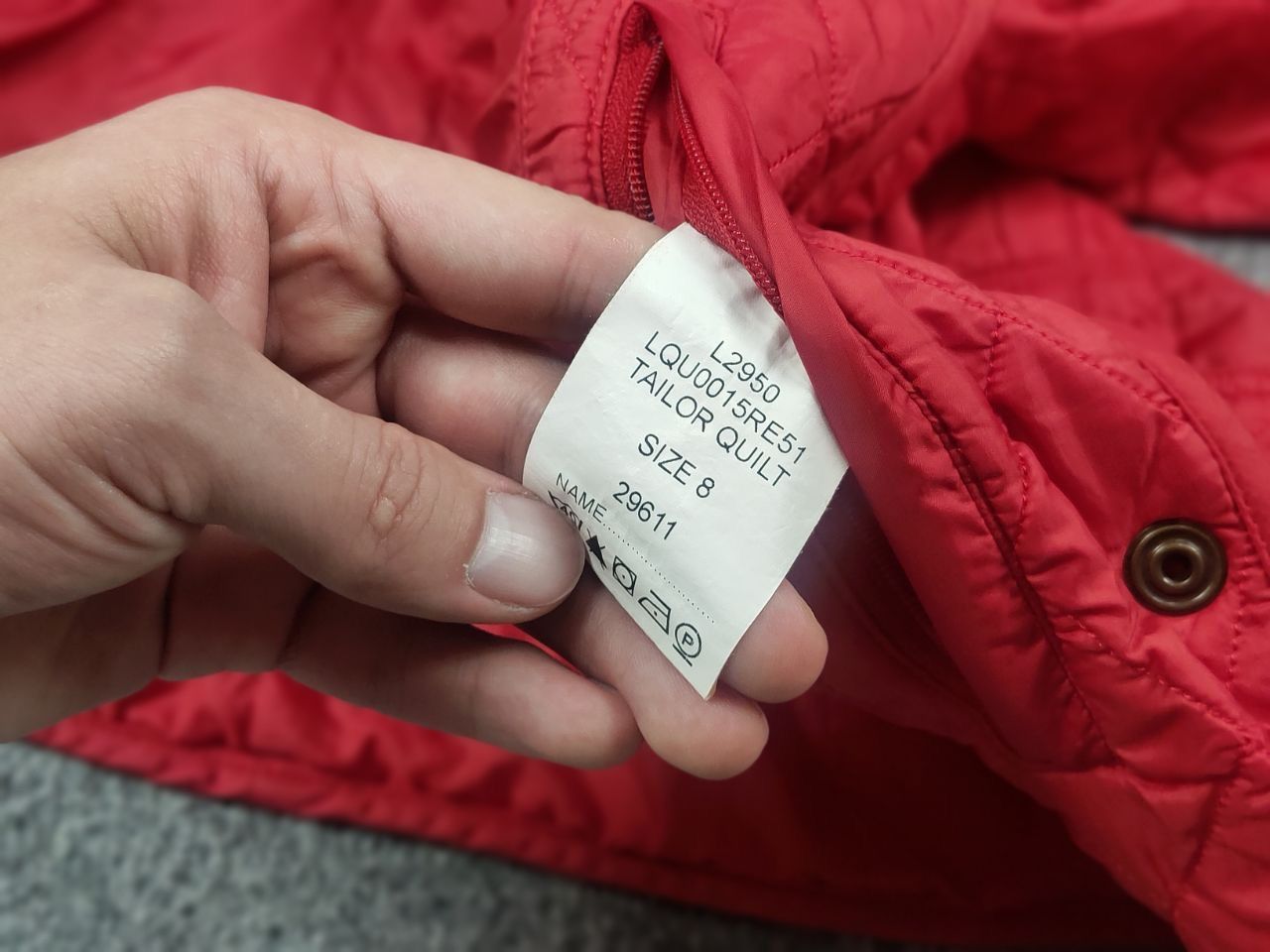 Barbour Barbour Raylor quilted Classic Red Light Women's Jacket Size S / US 4 / IT 40 - 17 Thumbnail