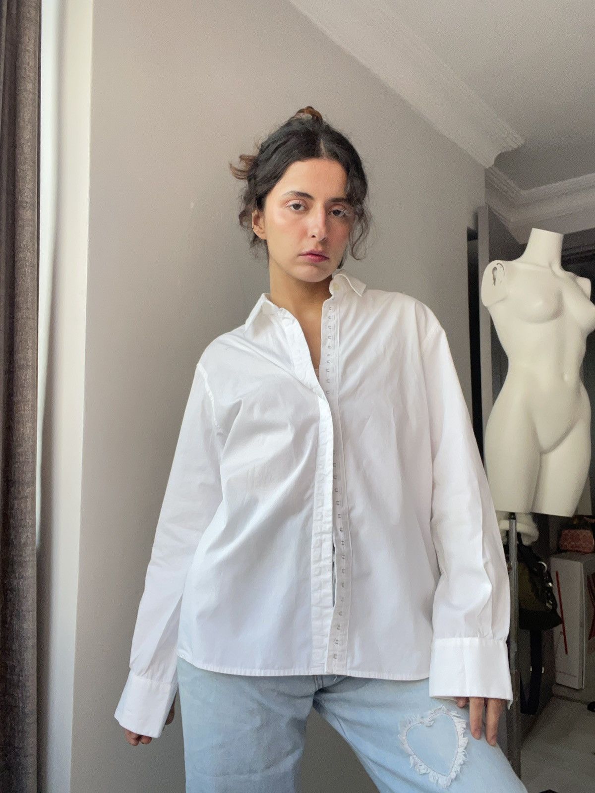 Barbara Bui Barbara Bui white shirt Size S / US 4 / IT 40 - 4 Thumbnail