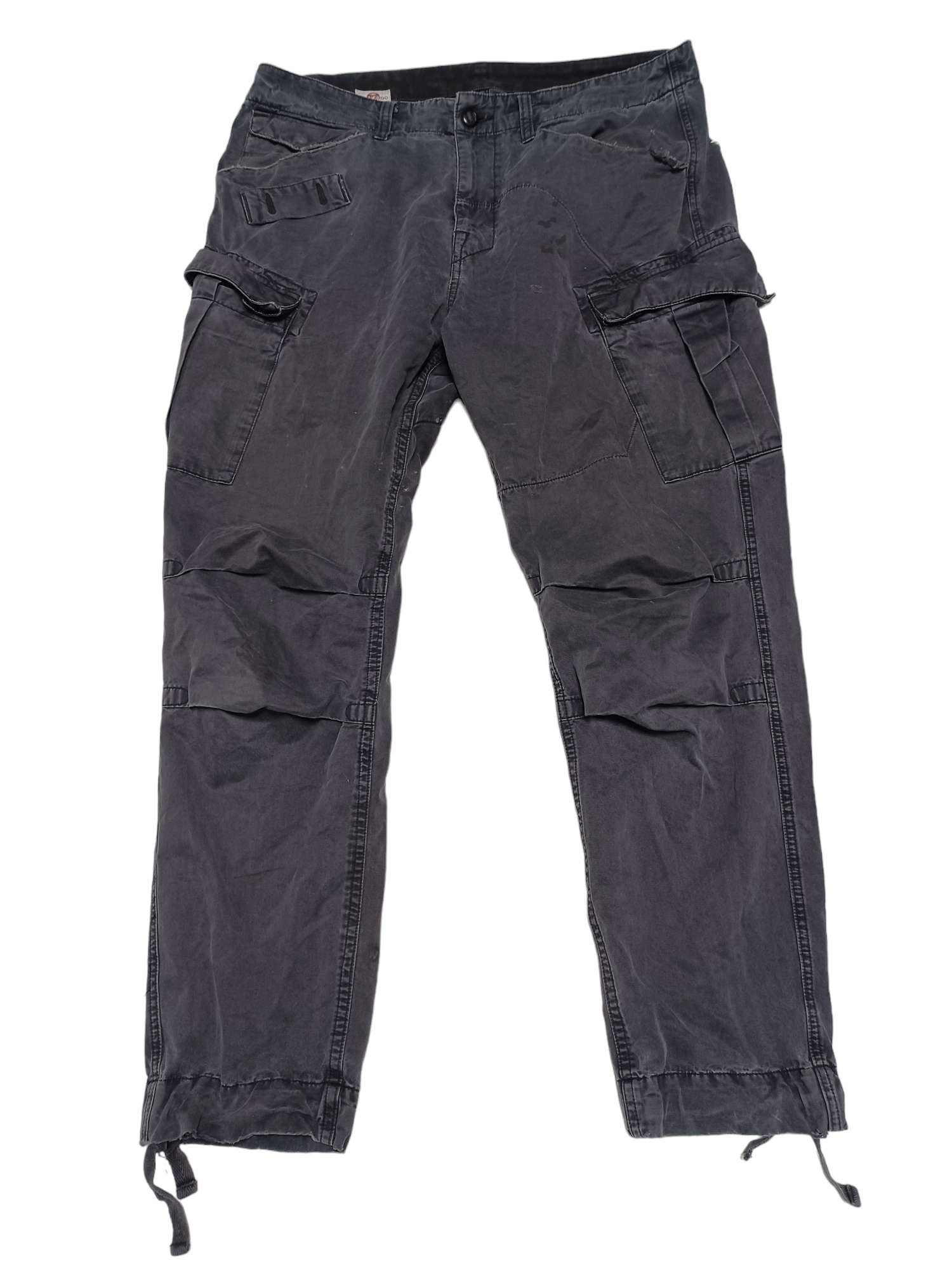 G-Star FADED DISTRESSED DIRTY G STAR RAW CARGO MULTIPOCKET PANTS Size US 34 / EU 50 - 1 Thumbnail