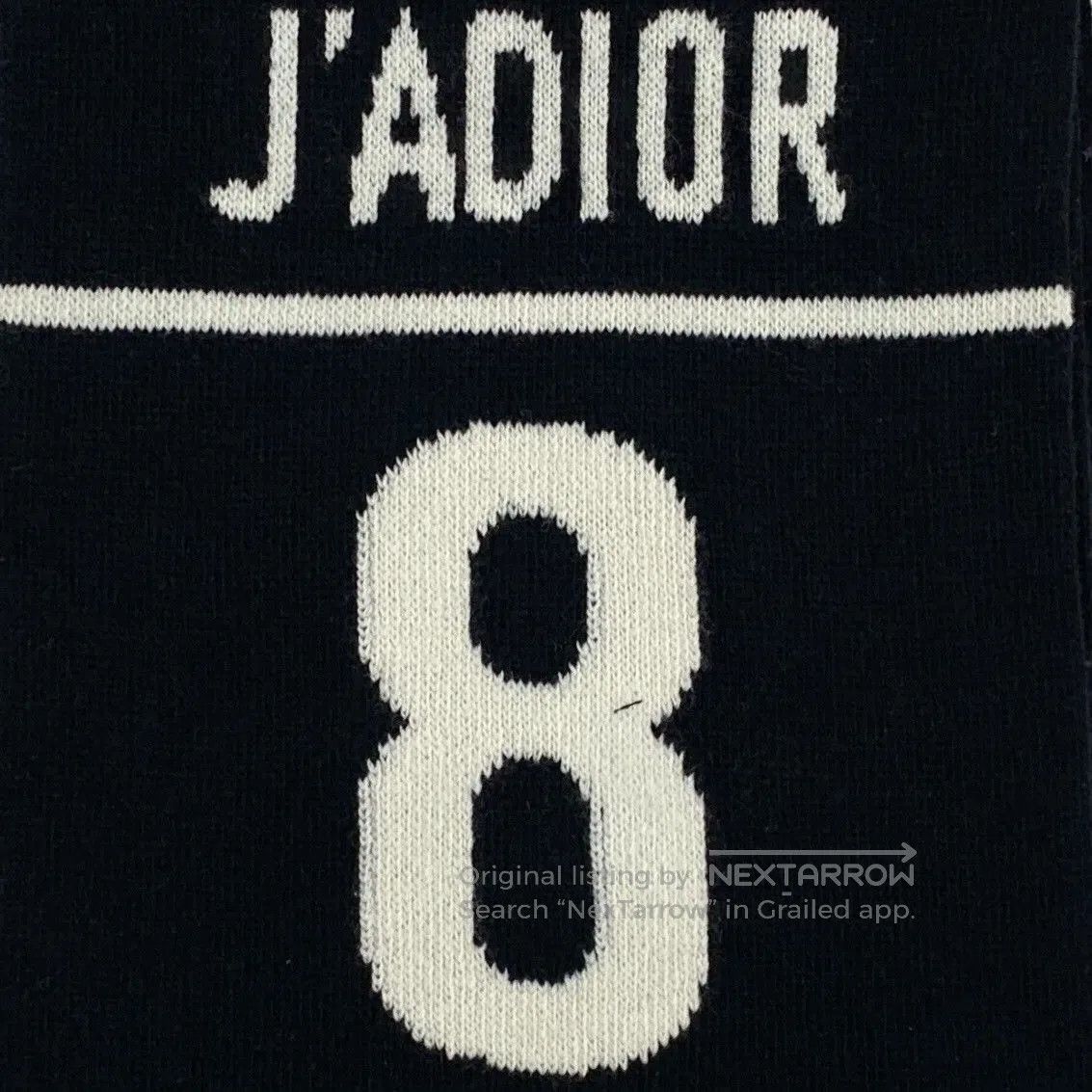 Dior Dior Black Logo Letter Wool Scarf. Size ONE SIZE - 3 Thumbnail