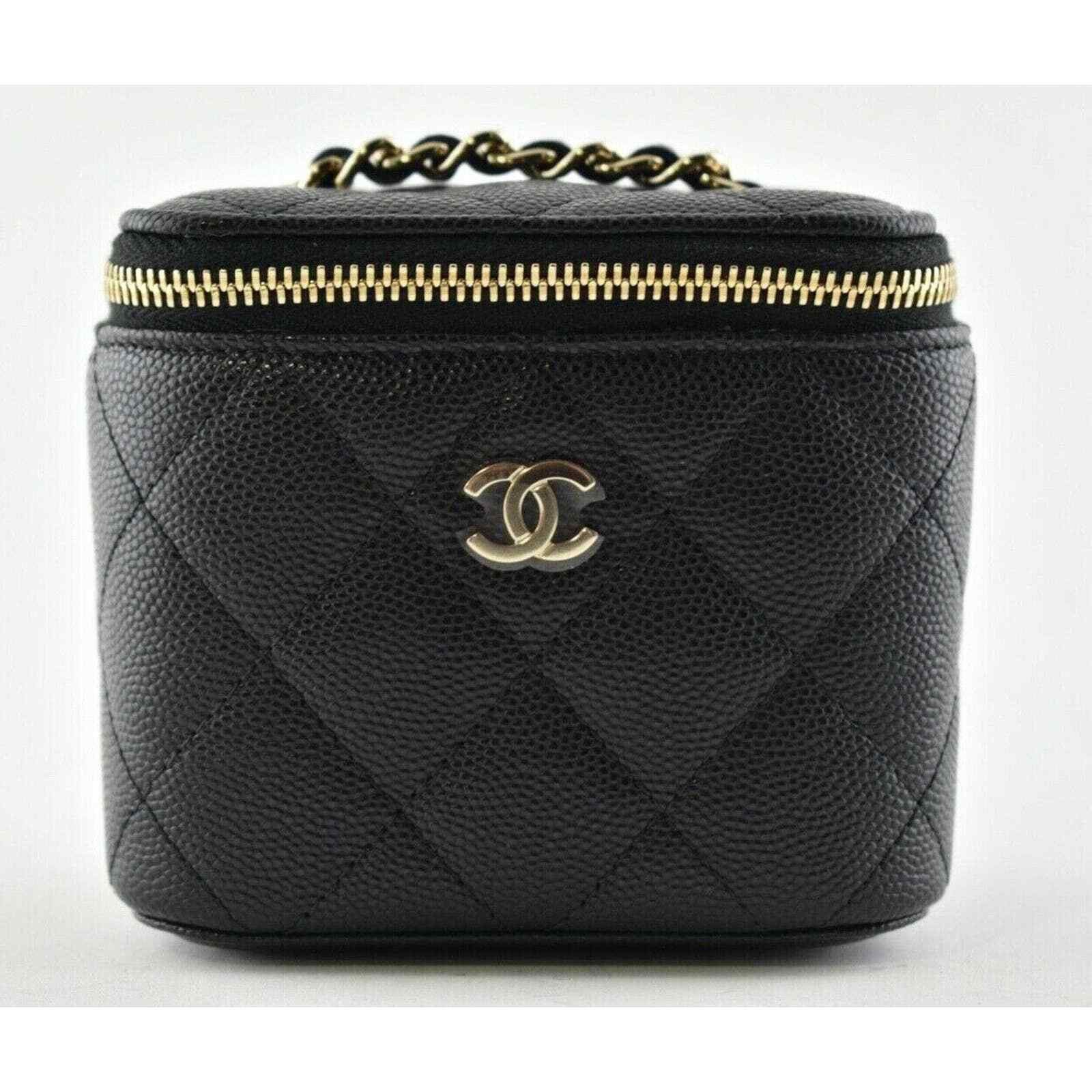 Chanel Chanel Mini Vanity Classic Chain Gold Shoulder Crossbody Bag Size ONE SIZE - 1 Thumbnail