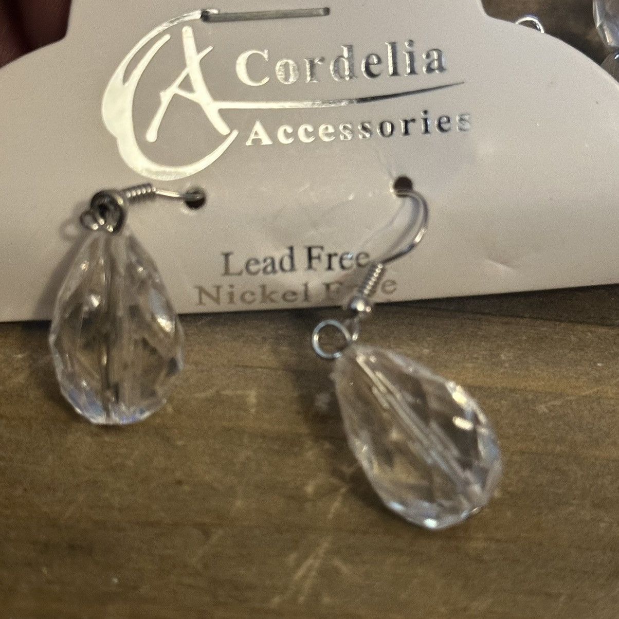 Other Chunky clear bead layered statement necklace and earrings Size ONE SIZE - 4 Thumbnail