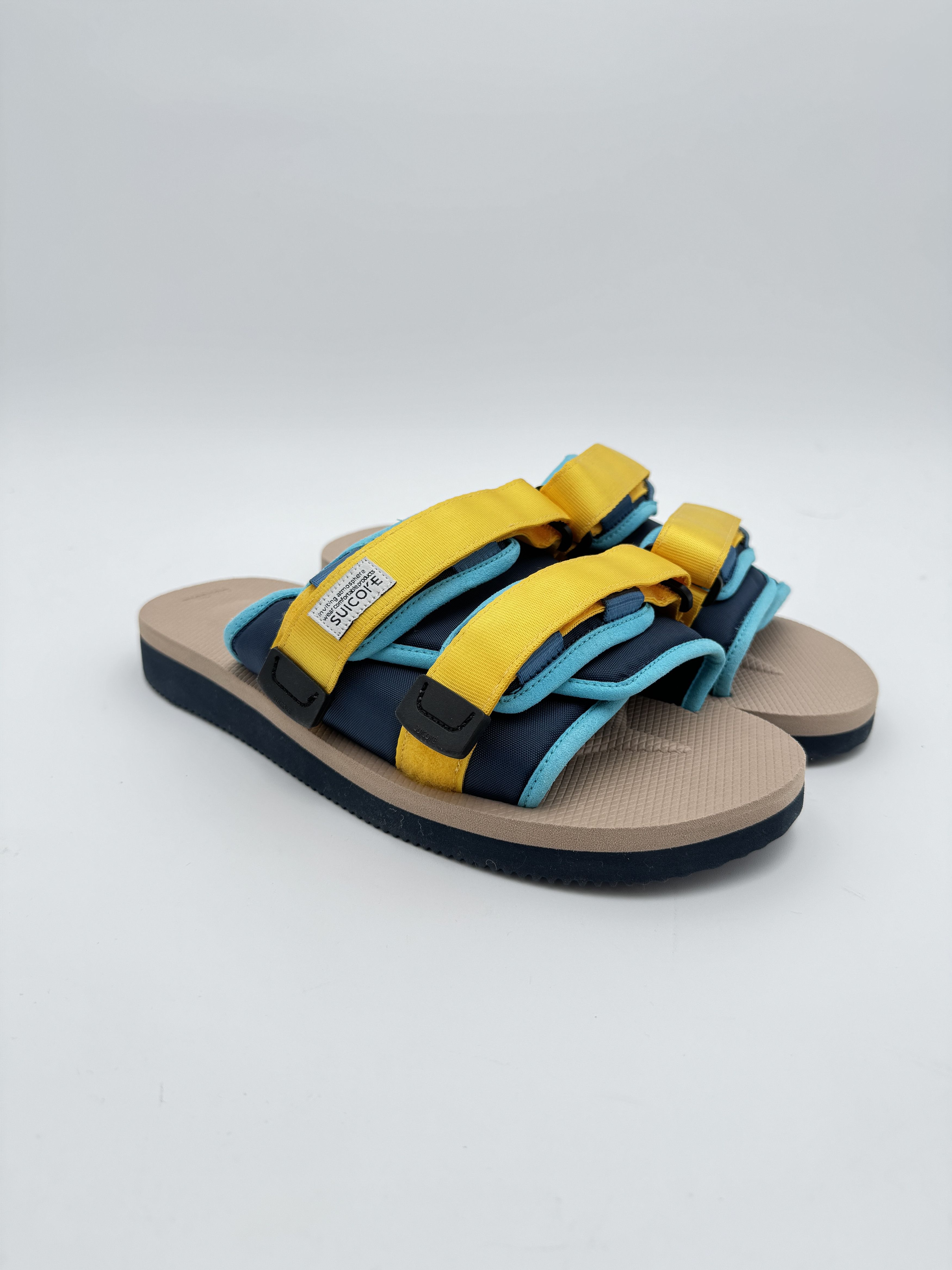 Suicoke Suicoke Moto-CAB Yellow Blue Navy Tan Size US 9 / EU 42 - 1 Thumbnail