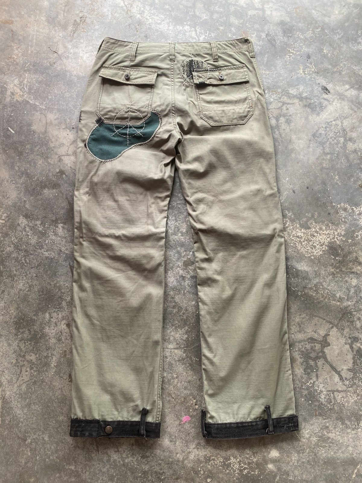 Kapital Repaired Patchwork Army Pant KAPITAL GREG LAUREN STYLE Size US 33 - 11 Thumbnail