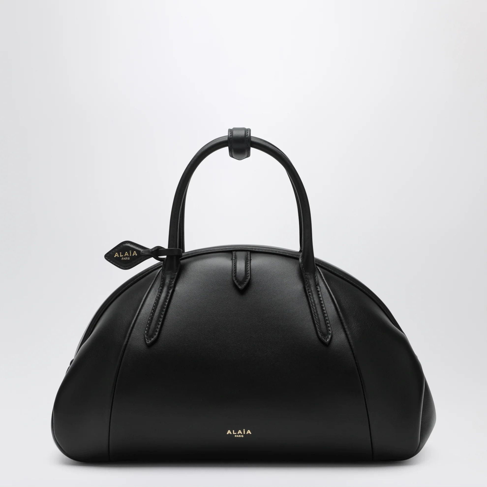 Alaia o1d2blof0426 Size: OS / Leather Purse Handbag in Black Size ONE SIZE - 1 Thumbnail