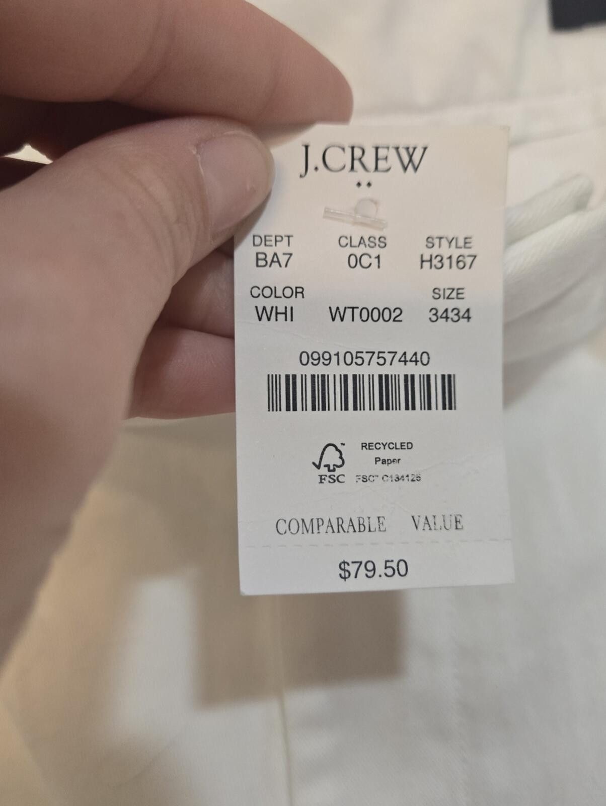 J.Crew J Crew Slim-fit flex chino pant 34/34 Size US 34 / EU 50 - 3 Thumbnail