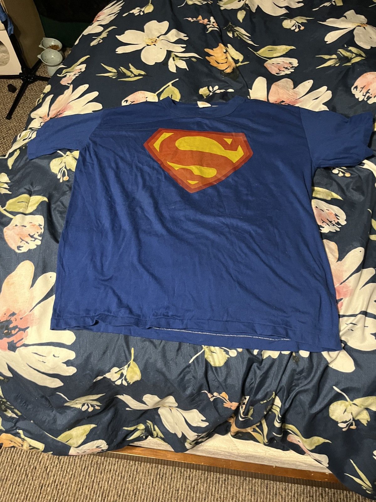 Vintage True Vintage Superman/ Vulgar Moose Shirt Size US XL / EU 56 / 4 - 1 Thumbnail