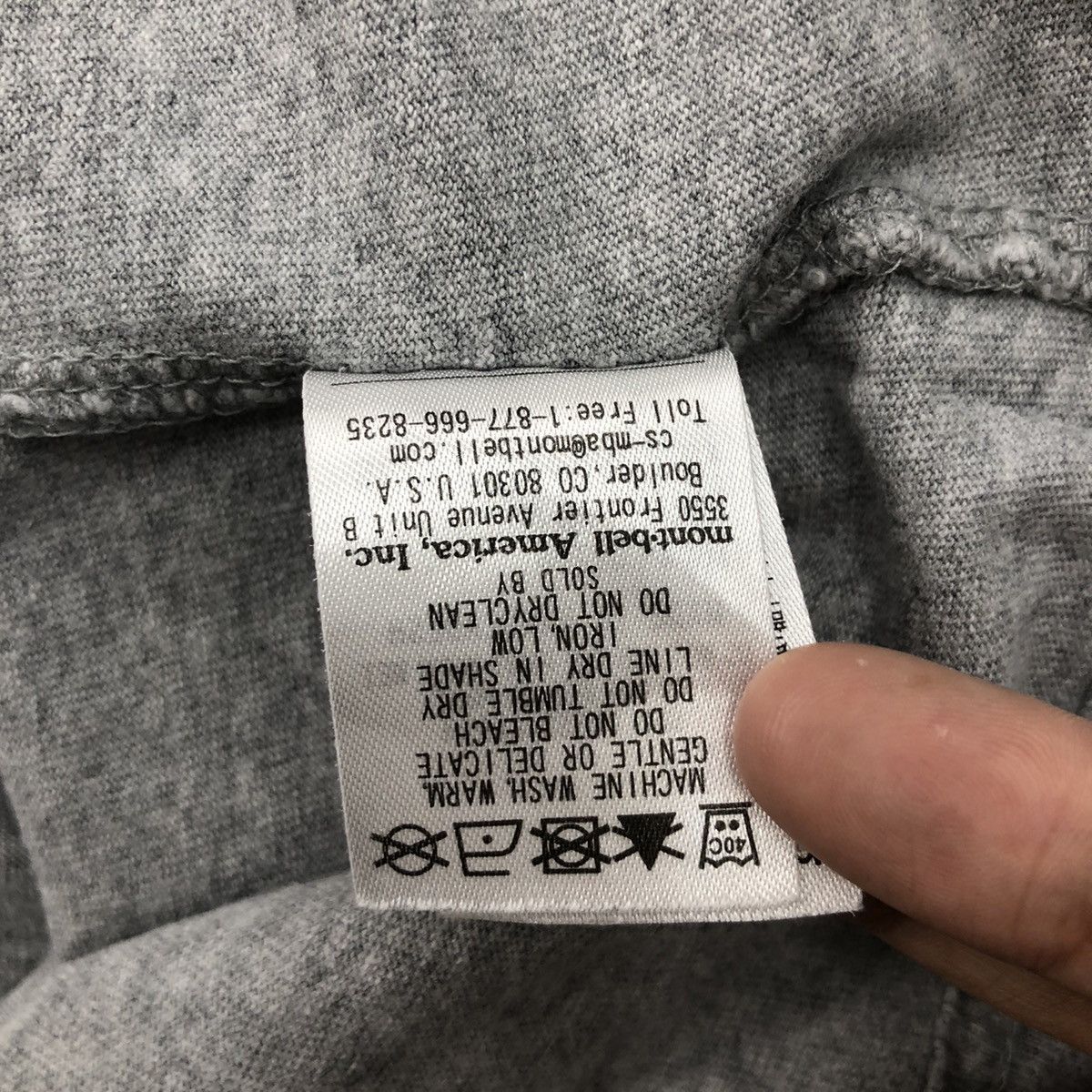 Montbell MONTBELL Tee Shirt Outdoor Style Woman Size US XL / EU 56 / 4 - 8 Thumbnail