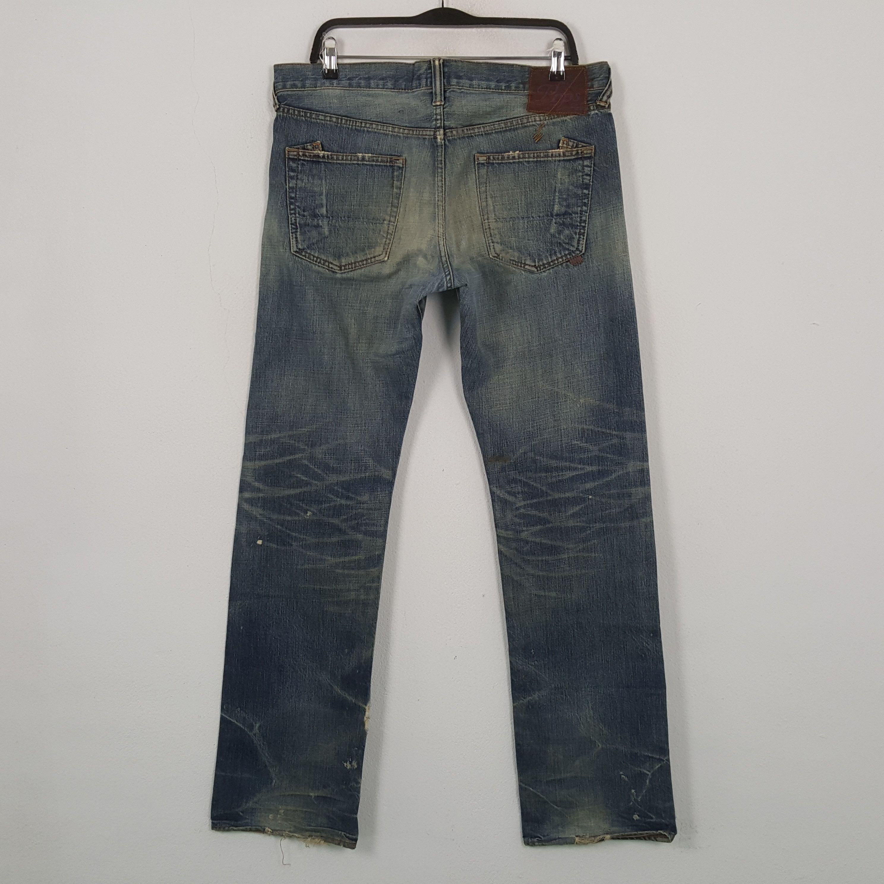 Prps Prps Fashion Streetwear Distressed Jeans RR9 Size US 35 - 4 Thumbnail