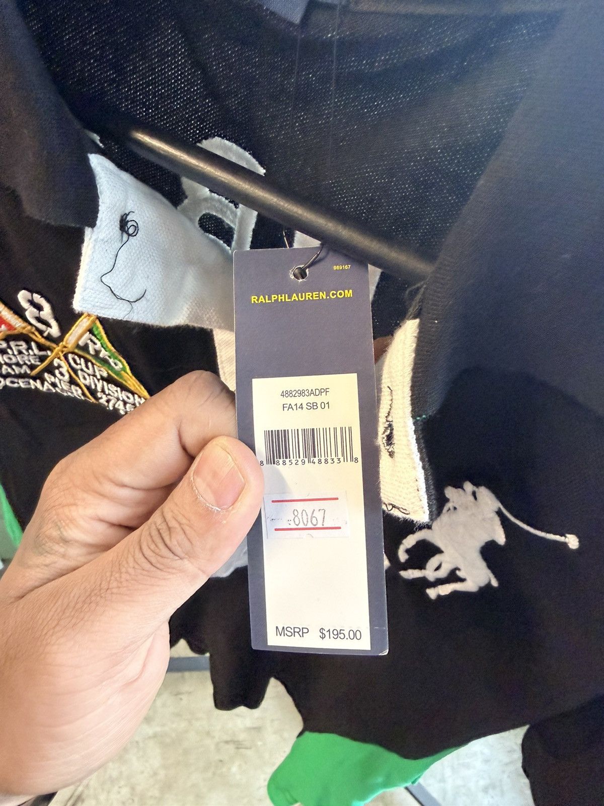Polo Ralph Lauren Rare polo dubai shirt Size US S / EU 44-46 / 1 - 6 Thumbnail