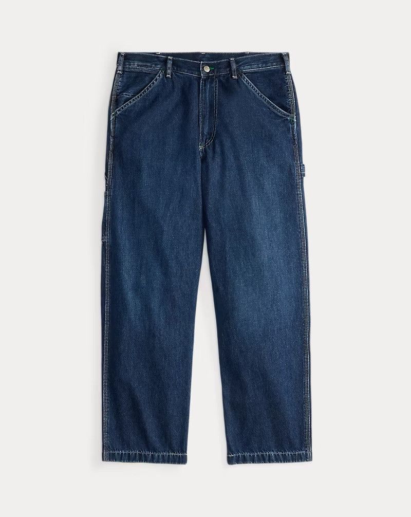 Polo Ralph Lauren Ralph Lauren Polo Dungaree Fit Carpenter Jean Blue Size 34 Size US 34 / EU 50 - 6 Thumbnail