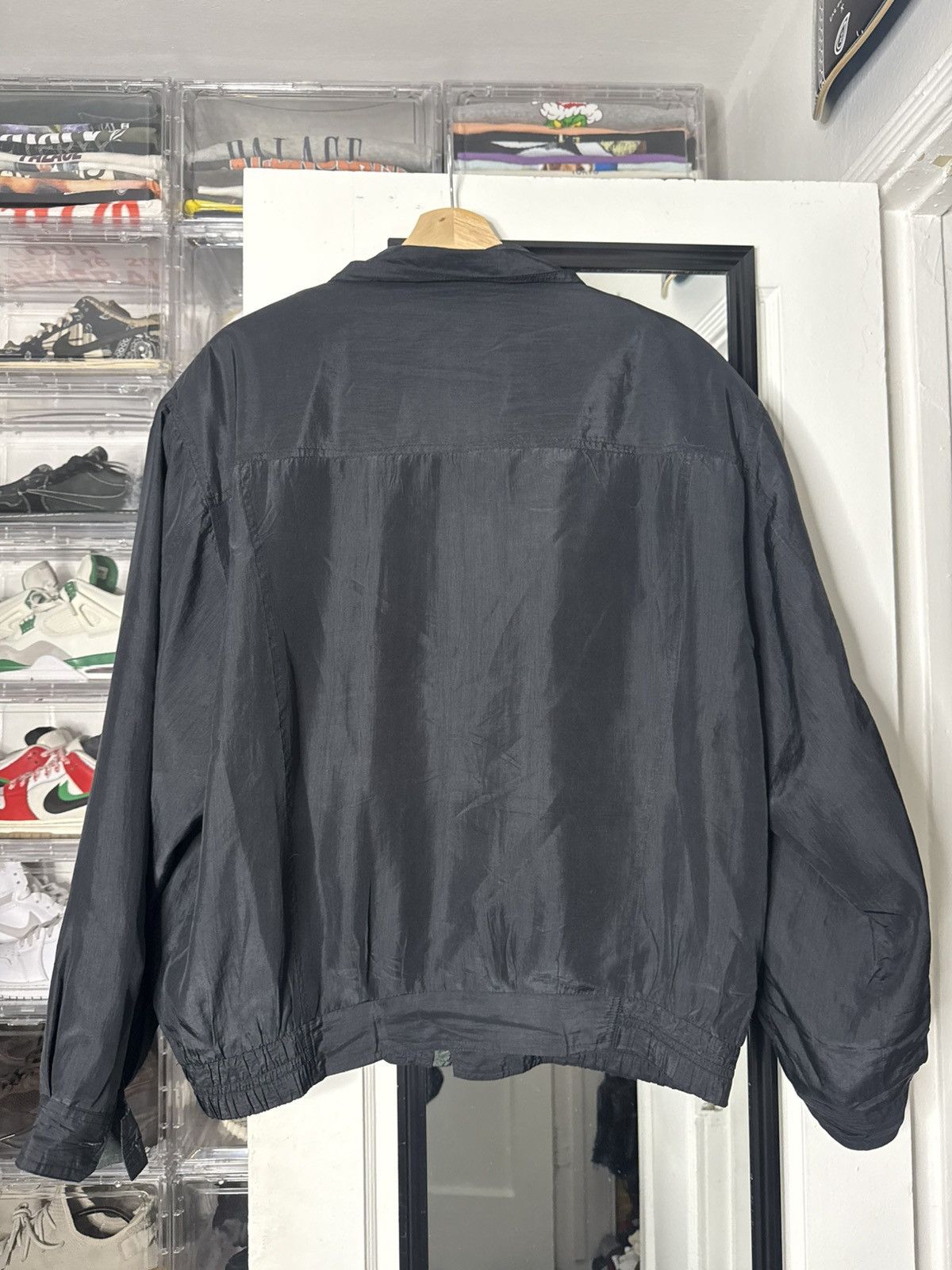 Vintage VINTAGE 1990’s Black Henry Moffat bomber jacket Size US M / EU 48-50 / 2 - 5 Thumbnail