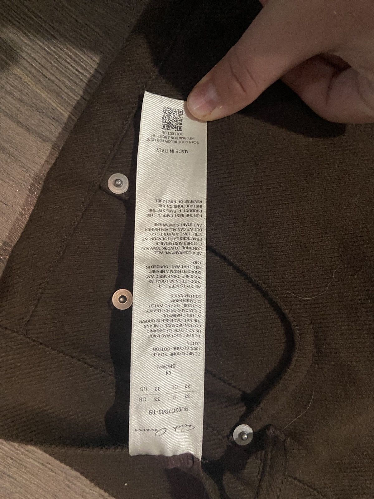 Rick Owens Rick ownes bolan banana pants Size US 34 / EU 50 - 4 Thumbnail