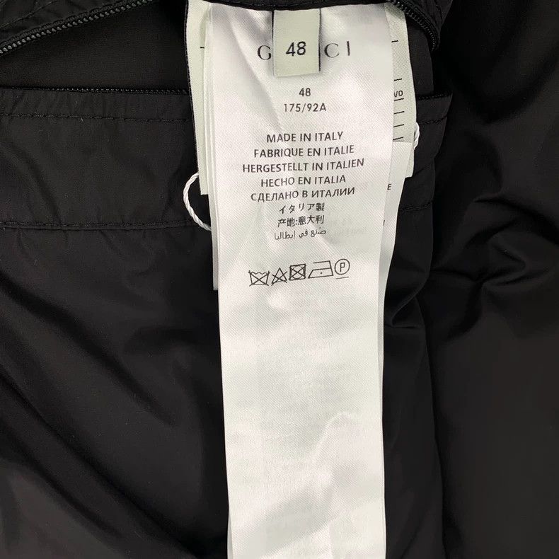 Gucci Gucci Color block logo printed full print hooded down jacke Size US M / EU 48-50 / 2 - 7 Thumbnail