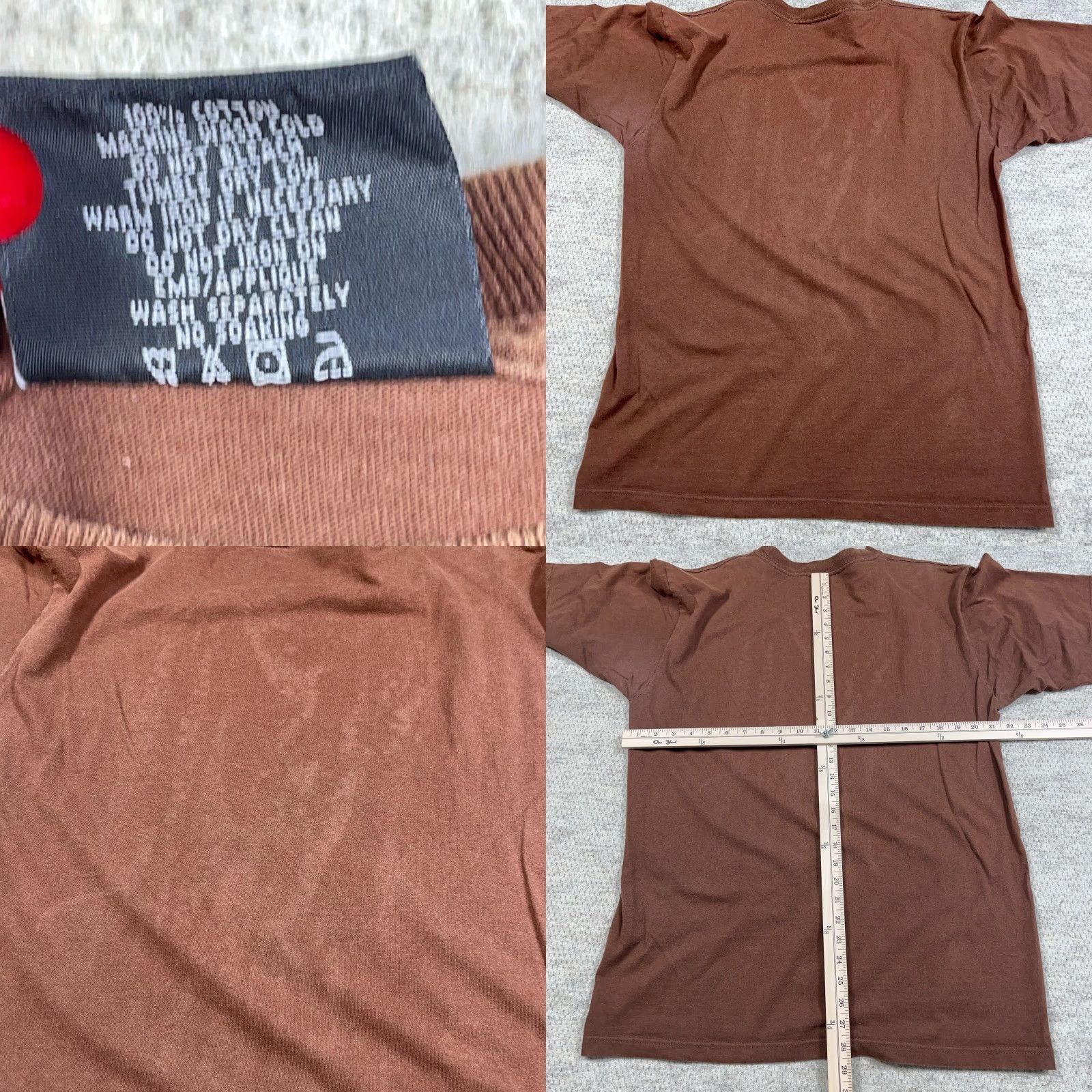 Southpole VINTAGE Southpole Shirt Men M Brown Logo Graphic Print T-Shirt 80s Grunge USA Skate Size US M / EU 48-50 / 2 - 8 Thumbnail