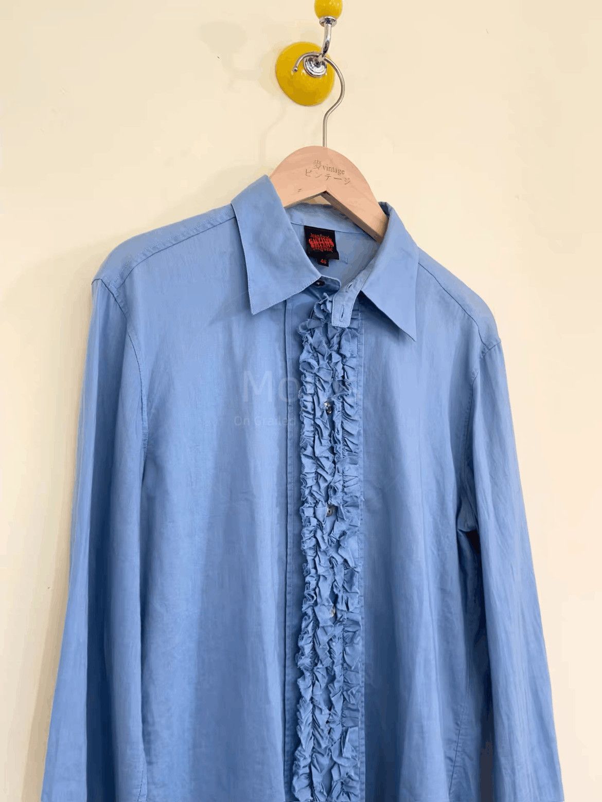 Sz 46 Jean Paul Gaultier Flower Line Shirt-2508