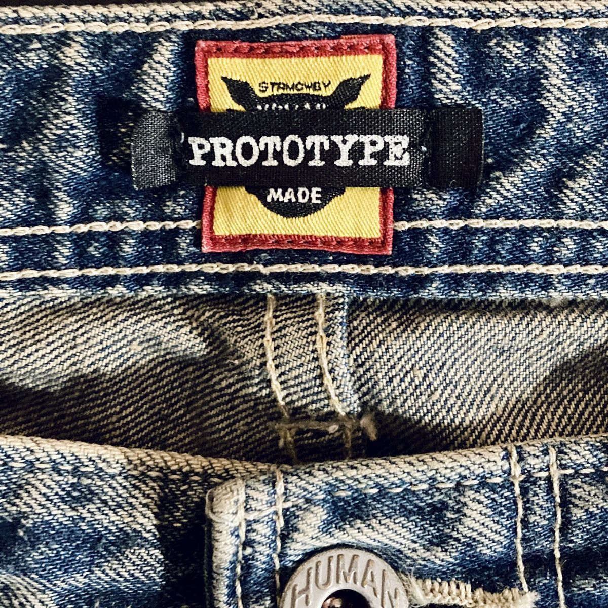 Girls Don't Cry × Human Made HUMAN MADE x Verdy GIRLS DON’T CRY PROTOTYPE DENIM JEANS Size US 28 / EU 44 - 16 Thumbnail