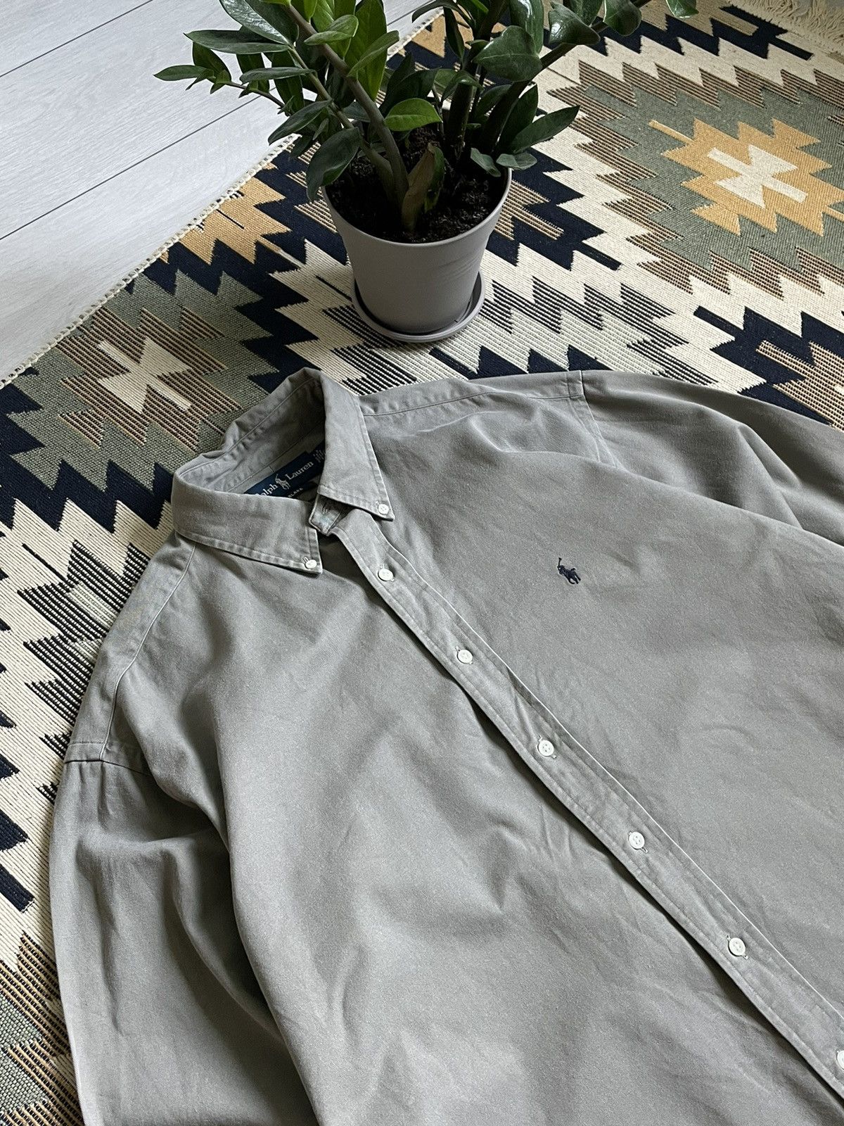 Polo Ralph Lauren × Vintage Vintage 90’s Polo Ralph Lauren Blake Shirt Size US XL / EU 56 / 4 - 5 Thumbnail