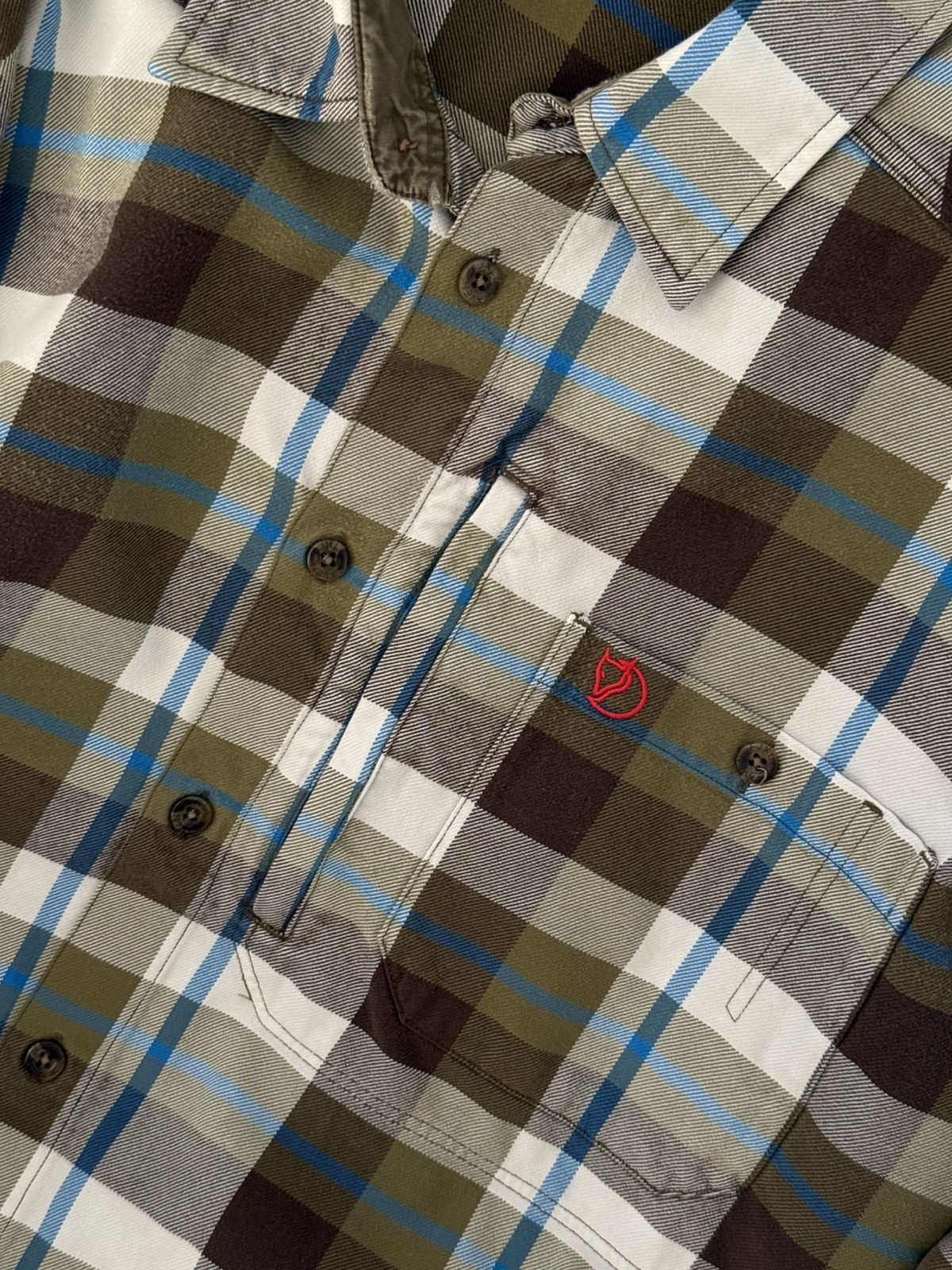 Fjallraven Fjallraven Y2K Plaid Flannel Gorpcore Outdoor Button Up Size US XL / EU 56 / 4 - 12 Thumbnail